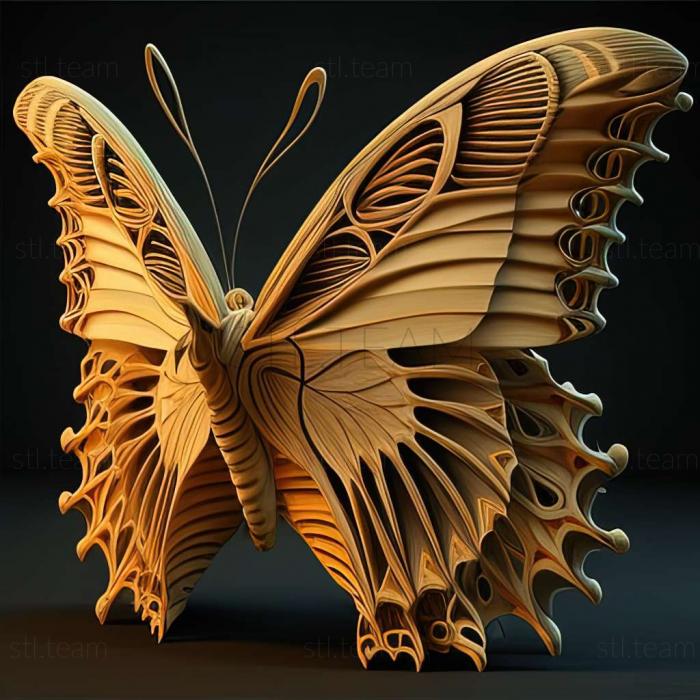 3D модель Papilio crino (STL)